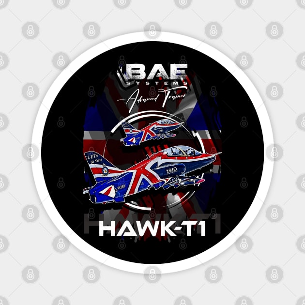 BAE Systems Hawk T1 RAF advanced trainer Aircraft Magnet by aeroloversclothing